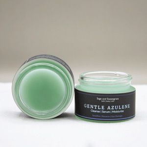 GENTLE AZULENE All in One Cleanser | Serum | Moisturizer for sensitive skin
