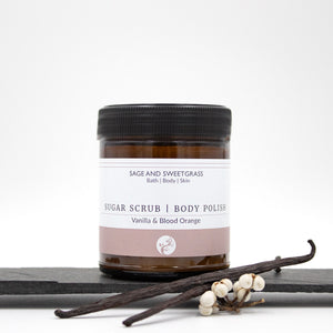 Vanilla & Blood Orange Sugar Scrub | Body Polish