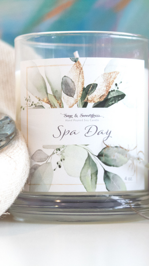 Spa Day Aromatherapy Candle