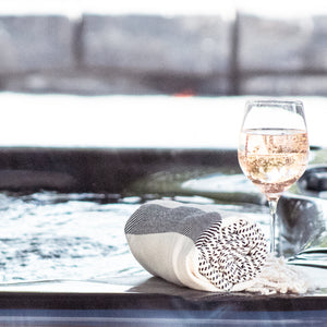 Turkish Towel Fleck with Stripe