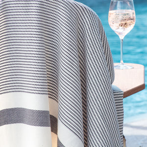 Turkish Towel Fleck with Stripe