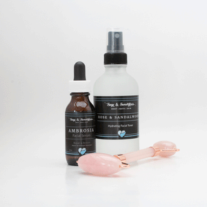 Rose Quartz Facial Roller