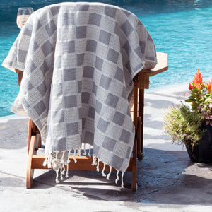 Turkish Towel Checkered Pattern