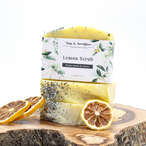 Lemon & Poppy Seed Artisan Soap