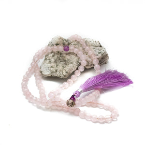 Mala with intention beads