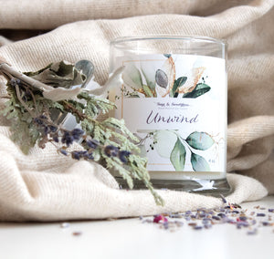 Unwind Aromatherapy Candle