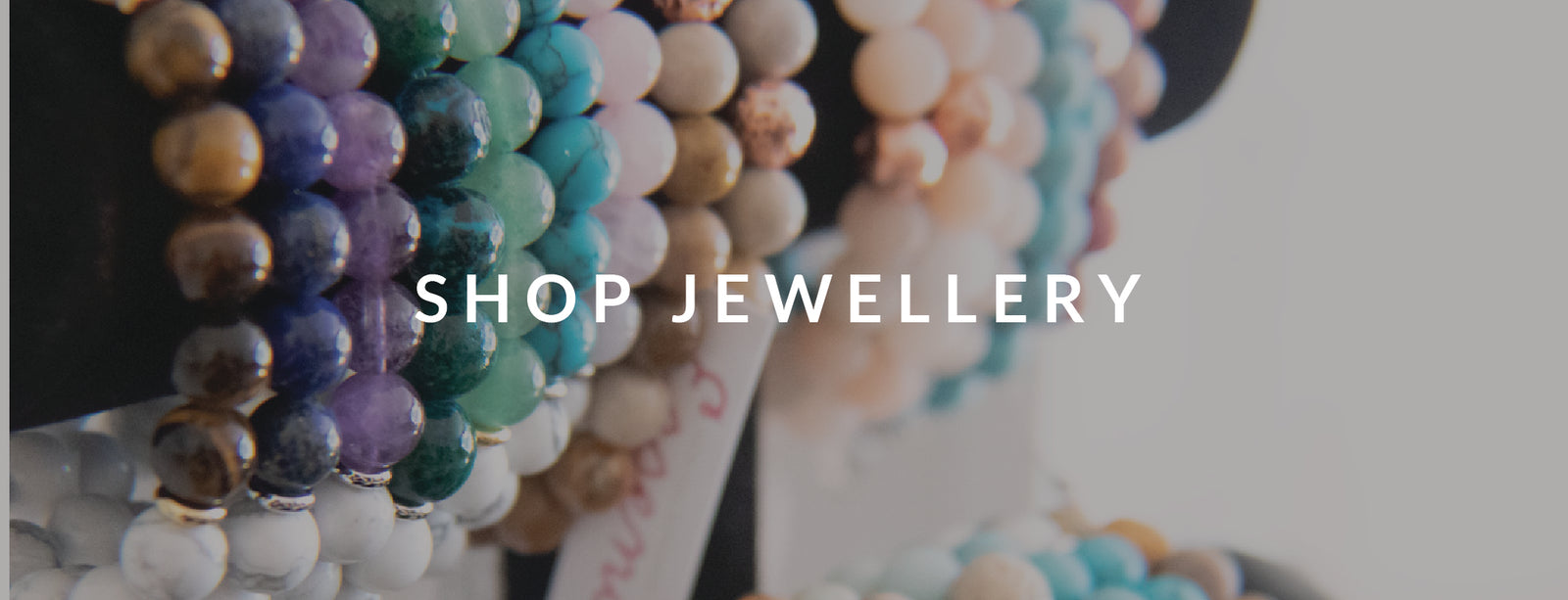 Assorted Gemstone Bracelets with essential oil Diffuser Stones