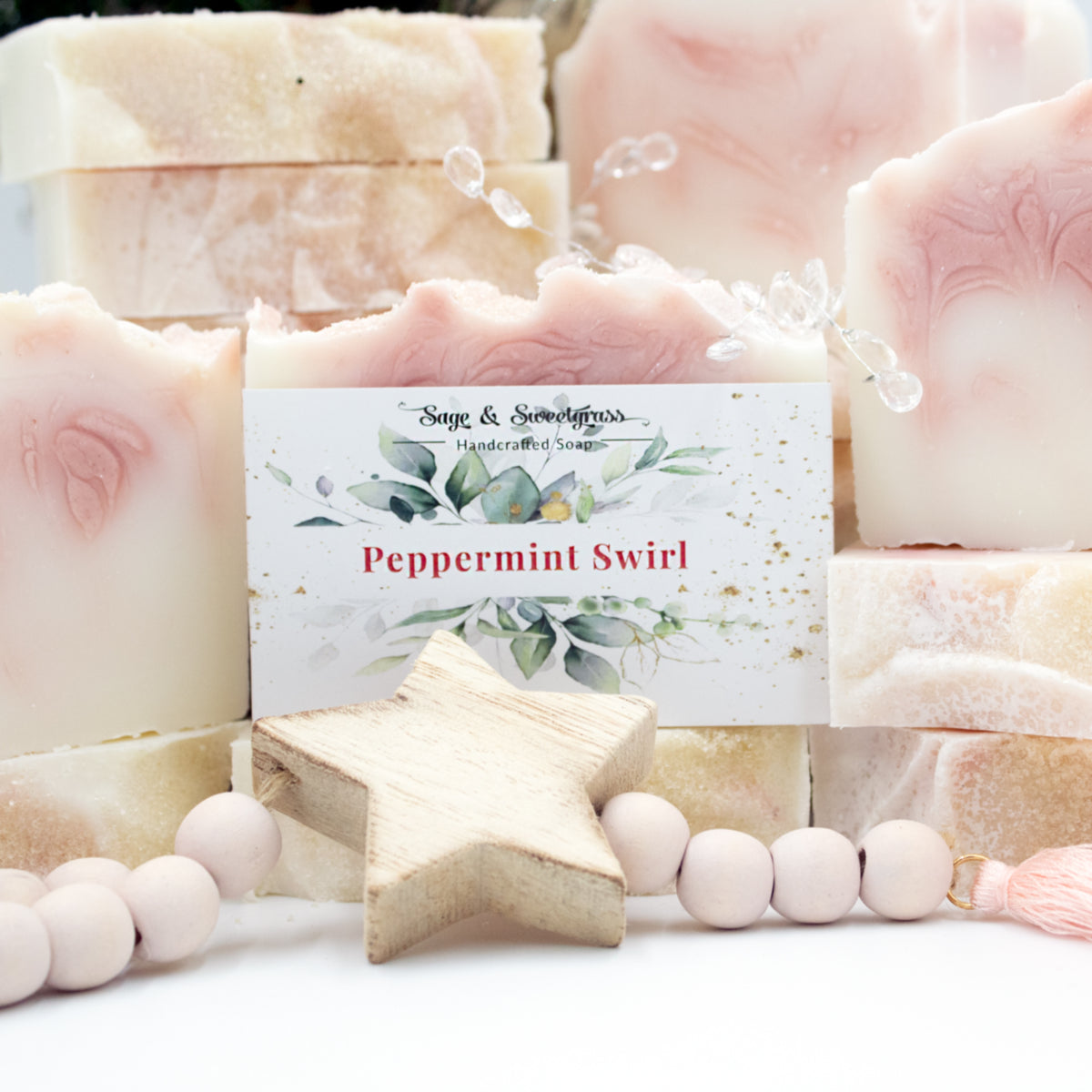 Peppermint Swirl Soap
