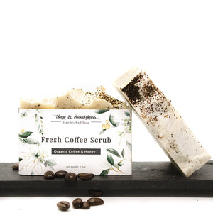 Fresh Coffee Scrub Artisan Soap