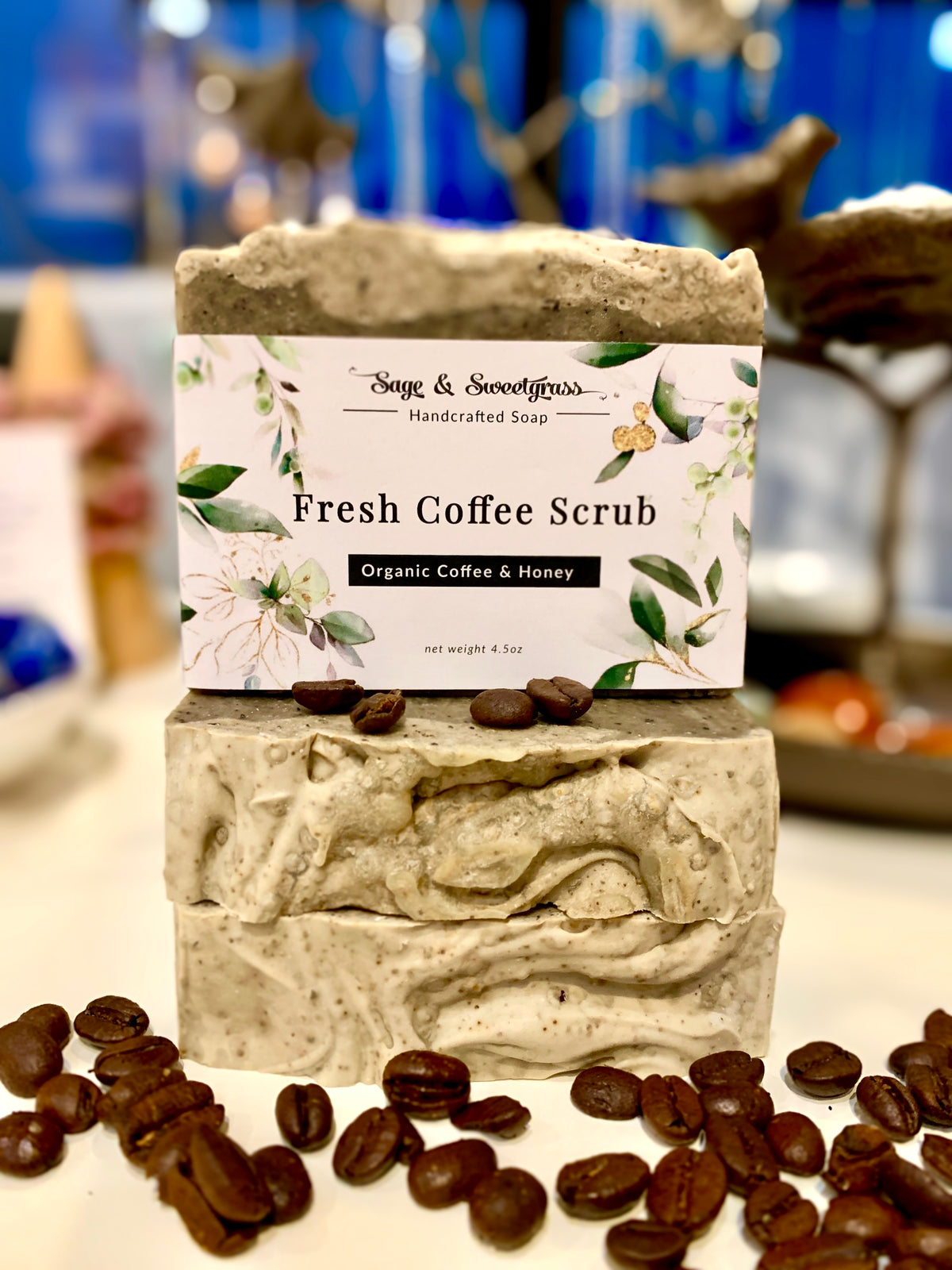 Fresh Coffee Scrub Artisan Soap