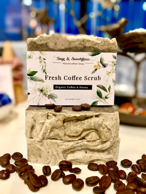 Fresh Coffee Scrub Artisan Soap