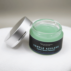 GENTLE AZULENE All in One Cleanser | Serum | Moisturizer for sensitive skin