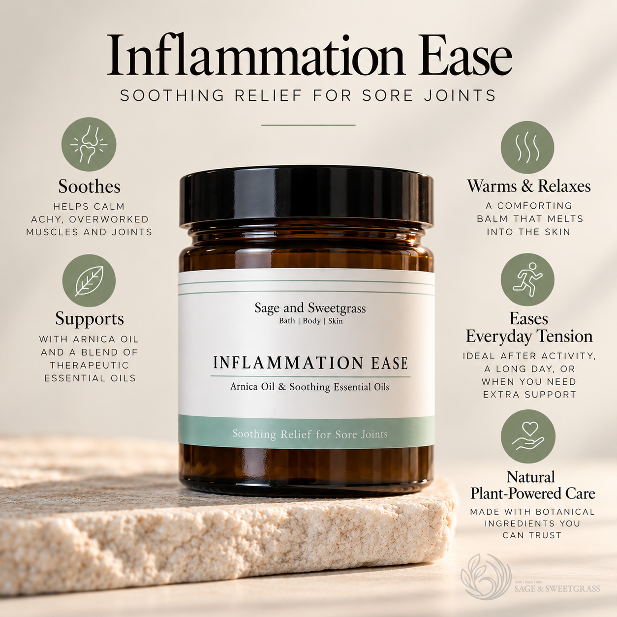 Inflammation Ease | Soothing Joint & Muscle Balm