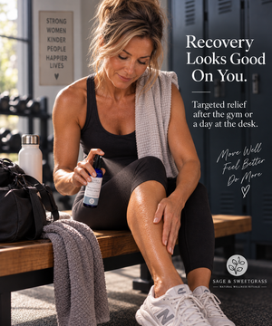 Magnesium Spray for Tired Legs | Tight Shoulders | Overworked Muscles