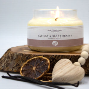 Vanilla & Blood Orange Apothecary Candle