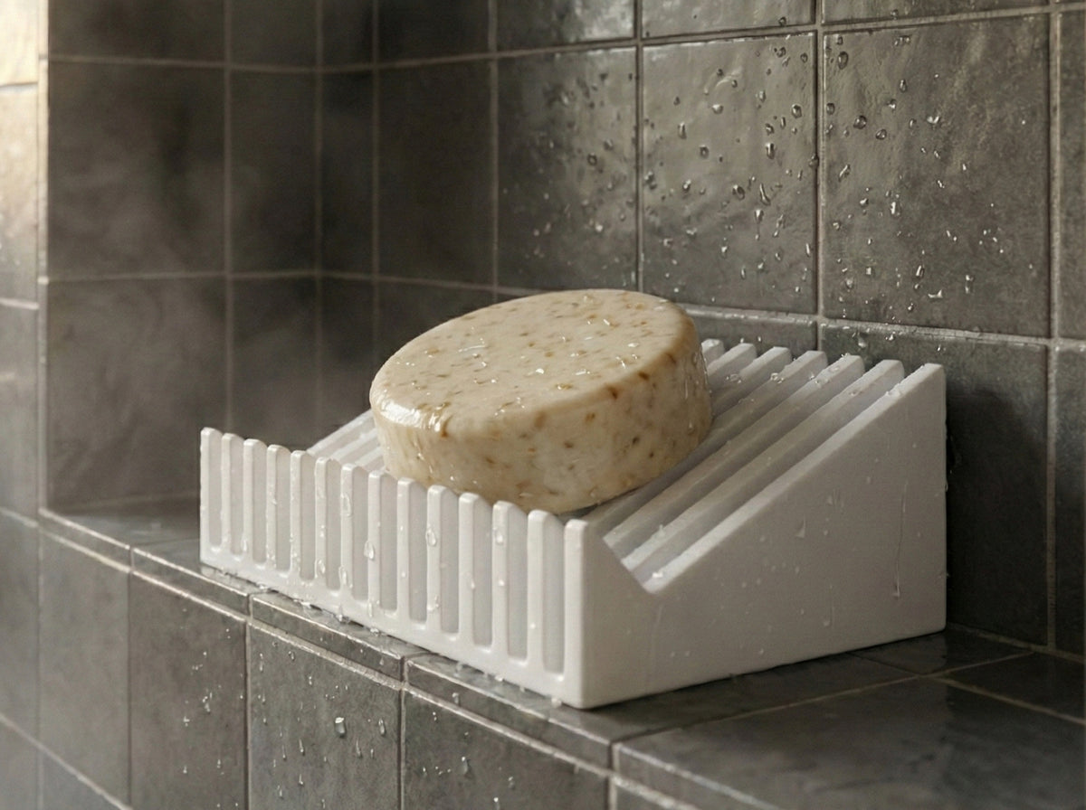 Soap Easel™ - Self-Draining Soap Stand, Soap Dish