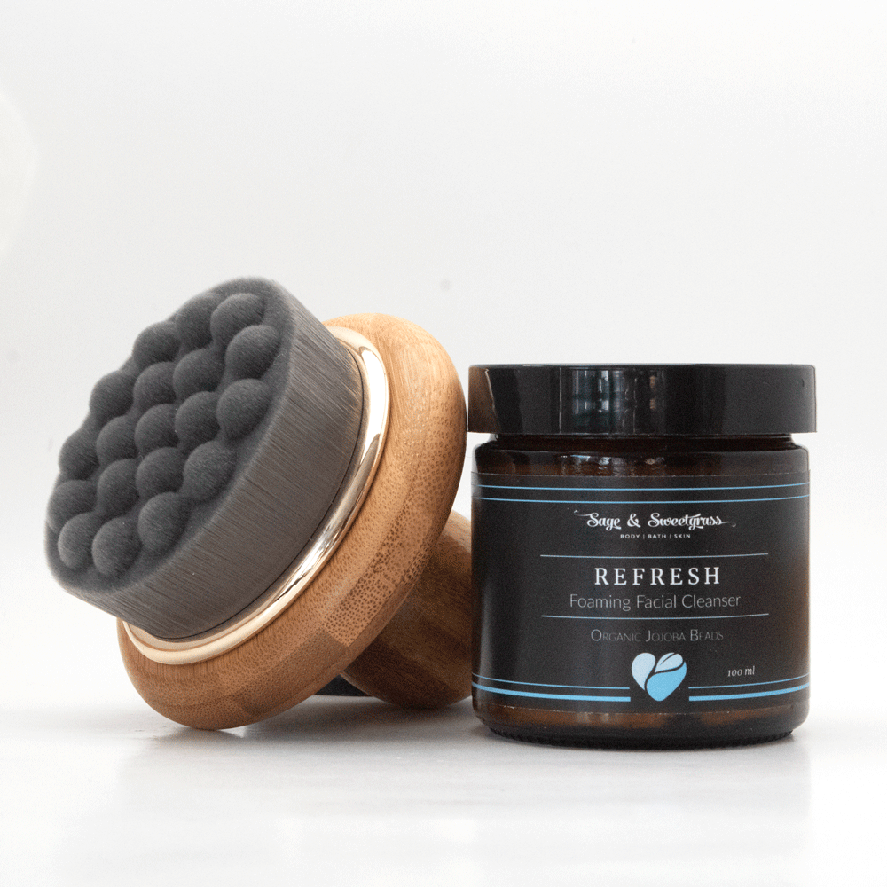 Large Bamboo Charcoal Facial Brush