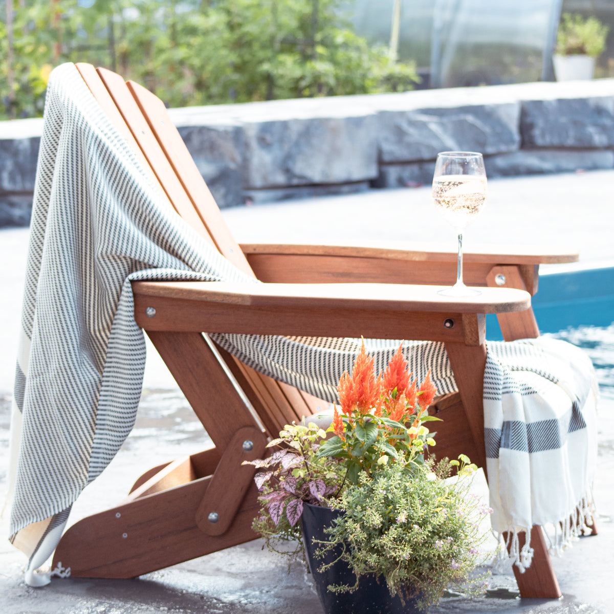 Turkish Towel Fleck with Stripe