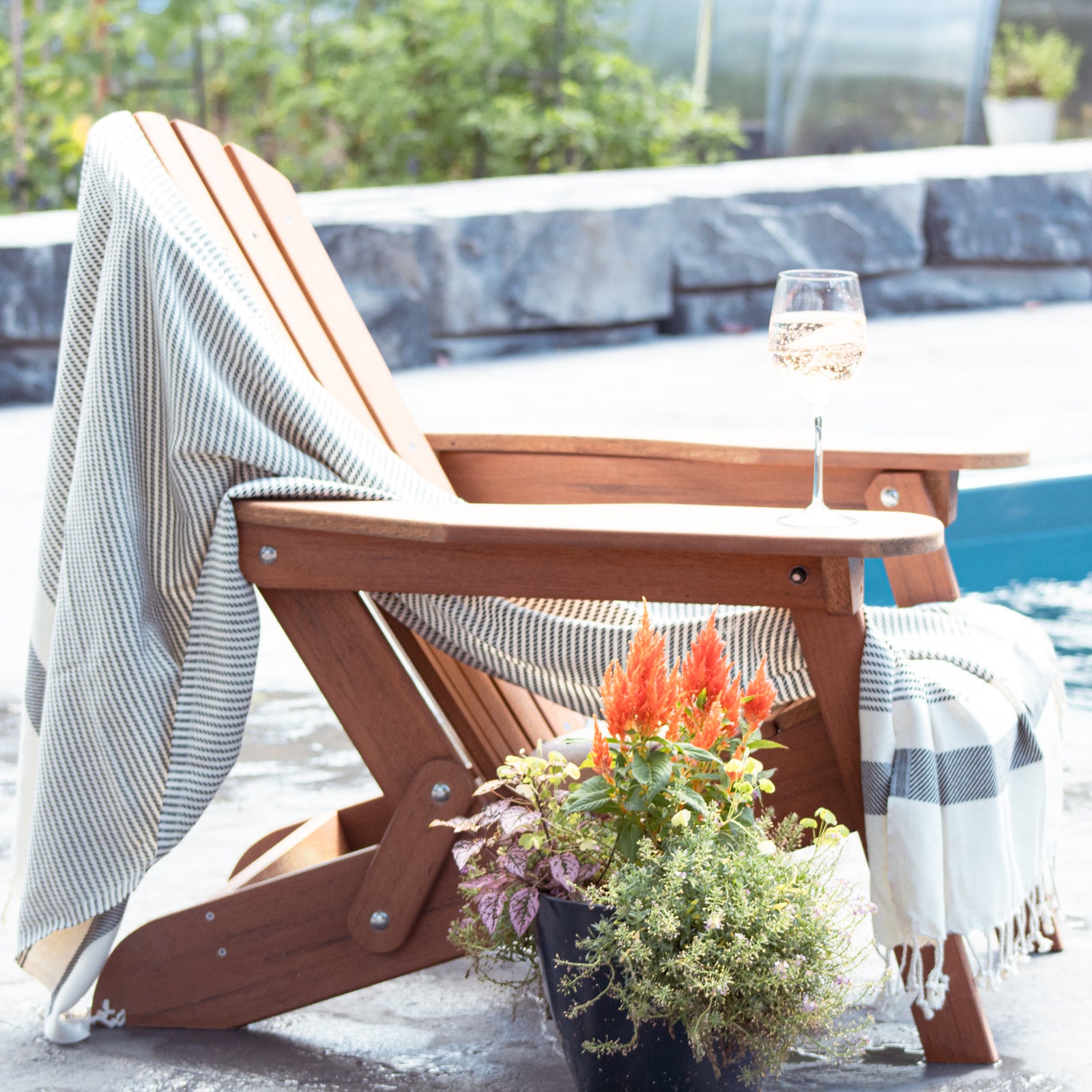 Turkish Towel Fleck with Stripe