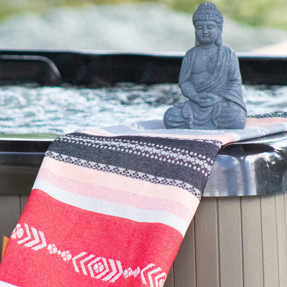 Turkish Towel Traditional Bright Pattern