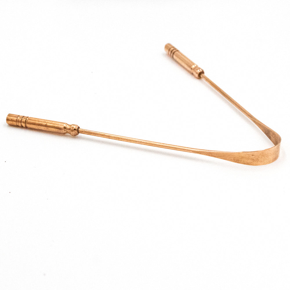 Copper Tongue Scraper