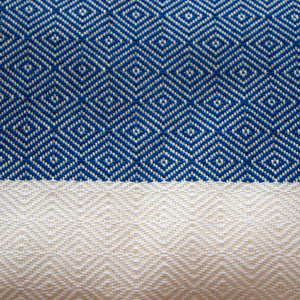 Turkish Towel (Peshtemal) Diamond Pattern