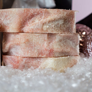 Peppermint Swirl Holiday Soap