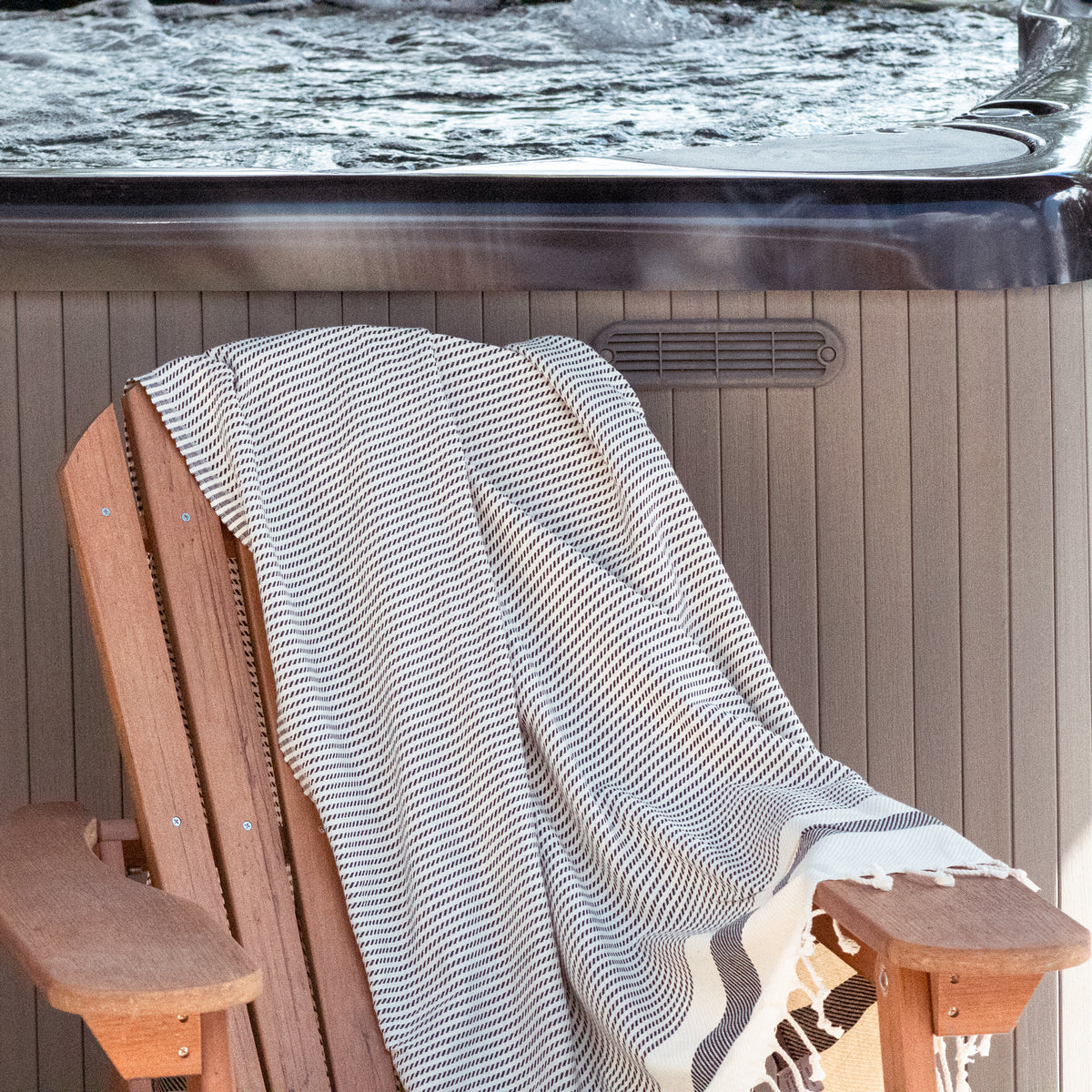 Turkish Towel Fleck with Stripe