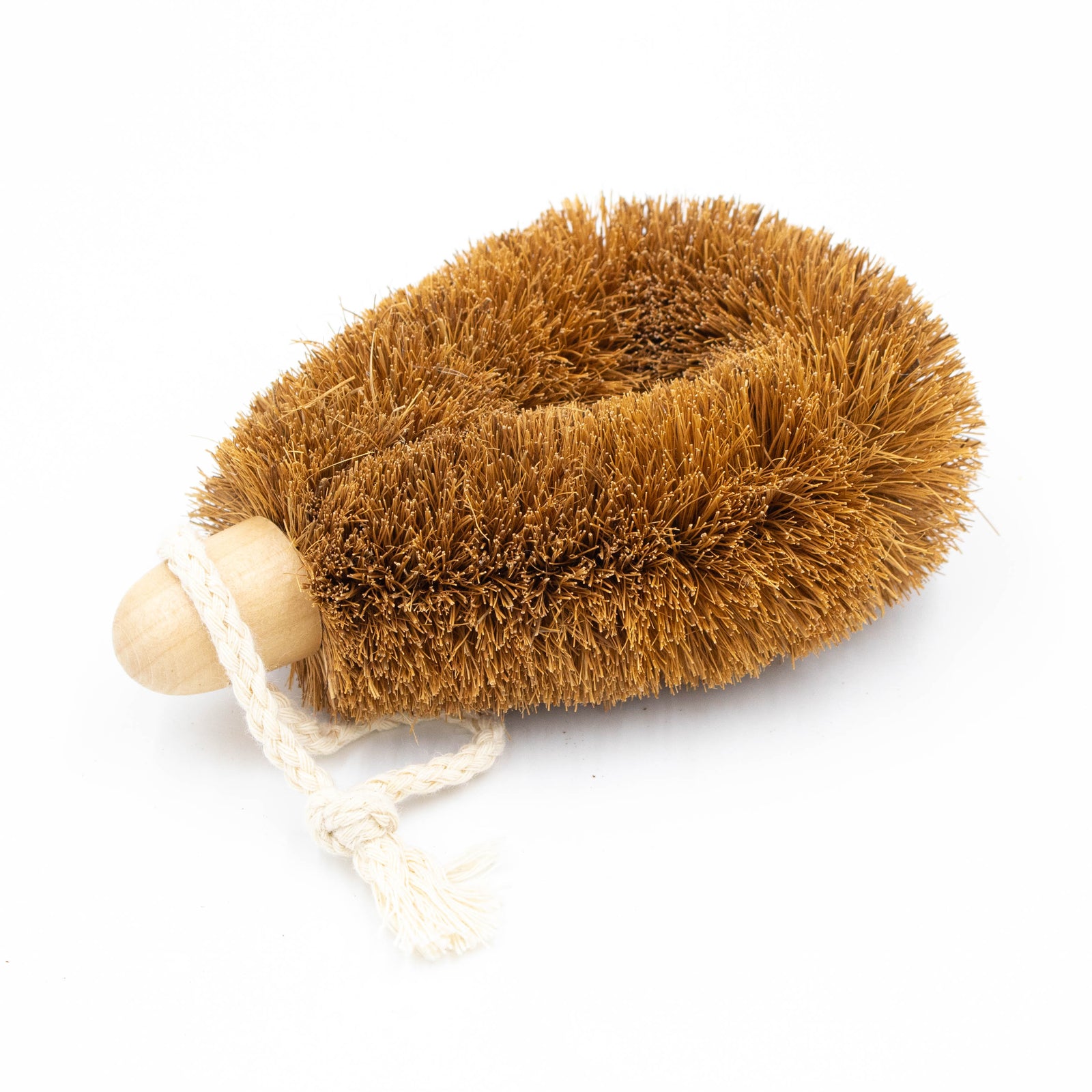 All-Natural Coconut Fiber Wet-Dry Skincare Brush