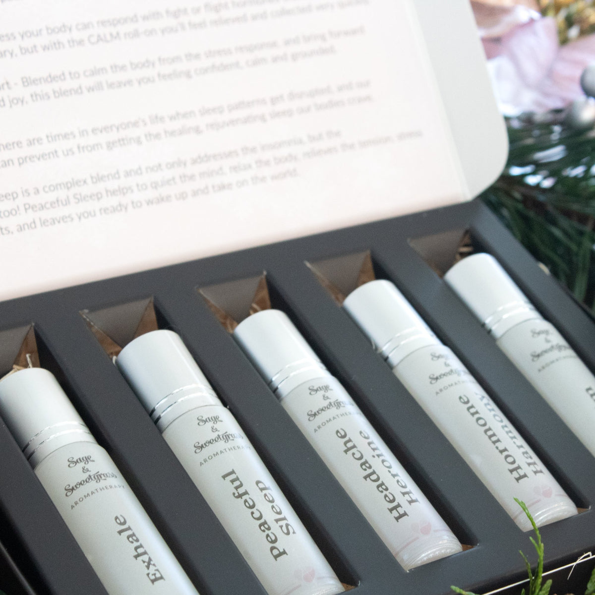 Peace & Tranquility Aromatherapy Gift Set