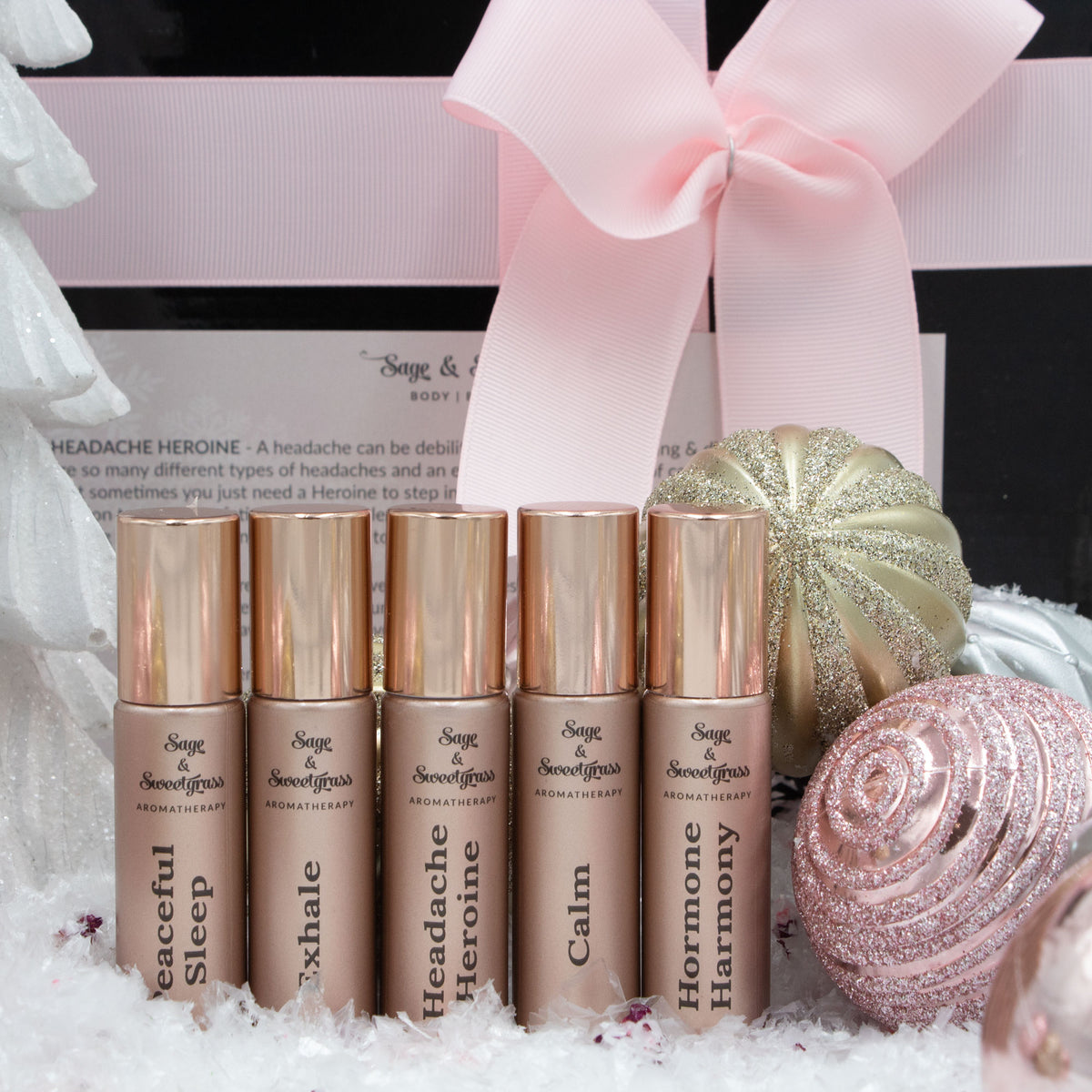 Peace & Tranquility Aromatherapy Gift Set