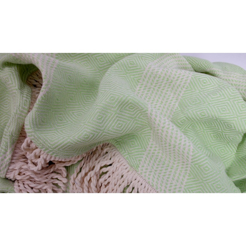 Diamond Pattern "Roundie" Blanket in a matching Beach Bag