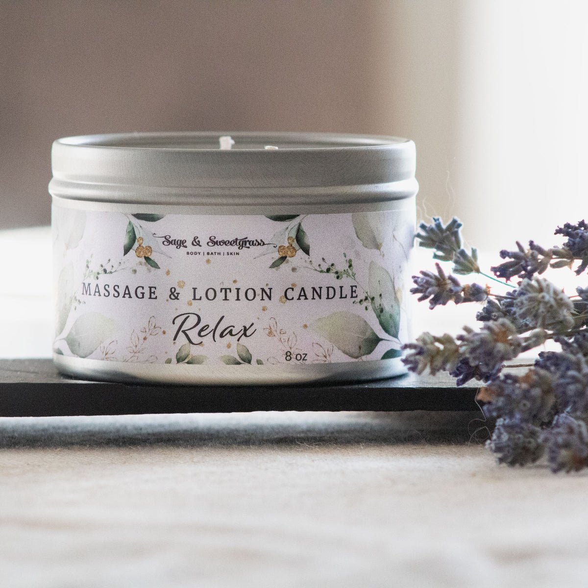 Aromatherapy Massage Candle