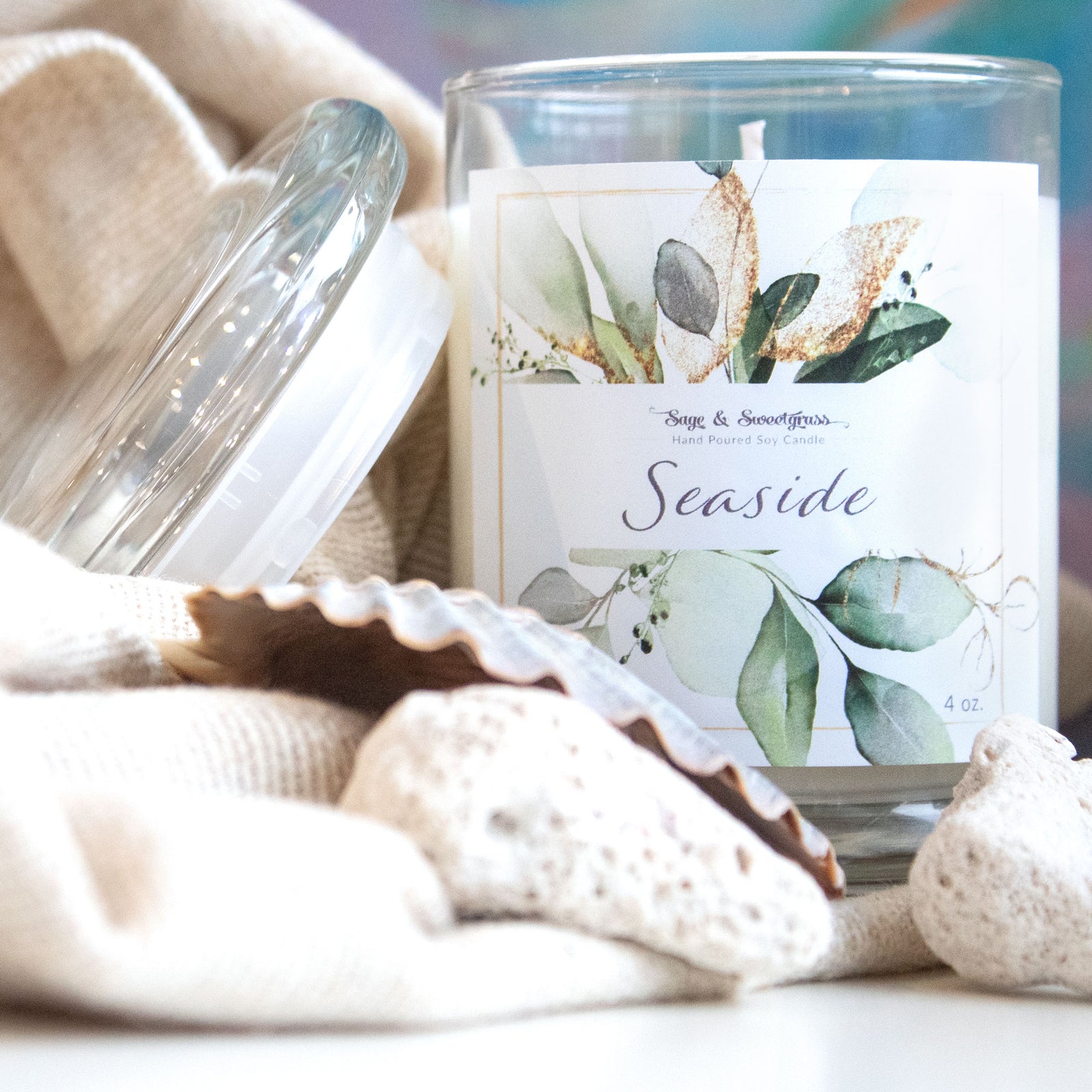 Seaside  Aromatherapy Candle