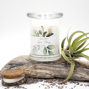 Spa Day  Aromatherapy Candle