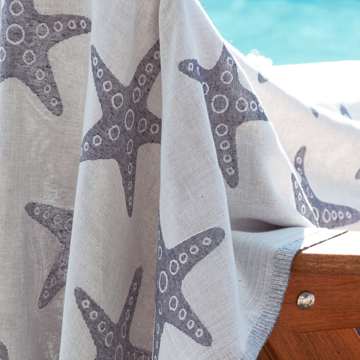 Turkish Towel Starfish Pattern