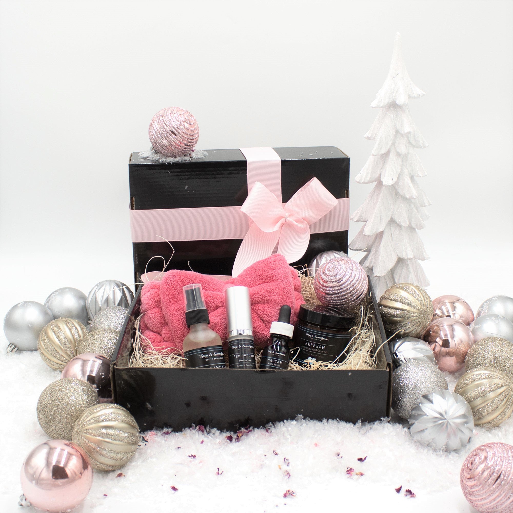 Winter Frost Holiday Gift Box